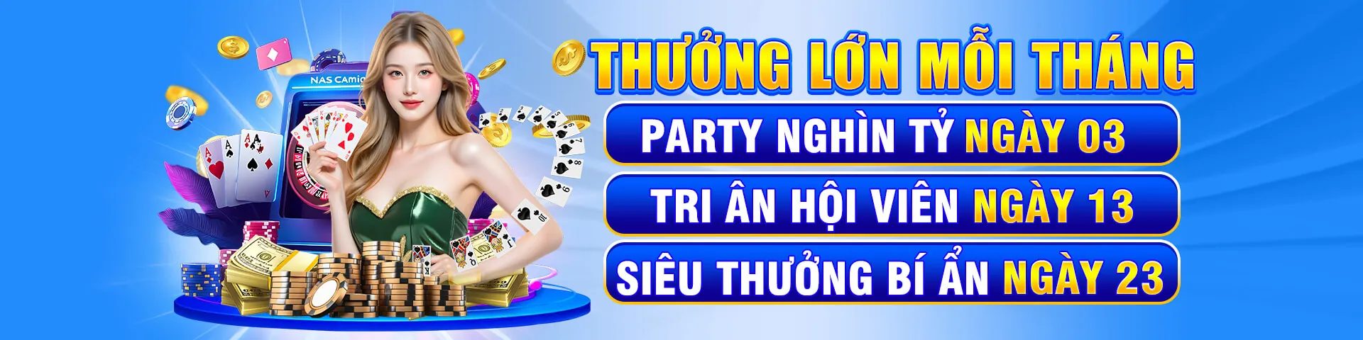 Hình ảnh chính Blog 3king Nổ Hũ 2026 với các trò chơi slot bùng nổ và không khí giải trí sôi động